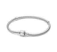Pandora Marvel SchlangenkettenArmband, Sterlingsilber, mit MarvelVerschluss und weißer Emaille,