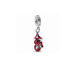 Pandora Marvel Spider-Man charm - 792323C01 - Sterling Silber - Emaille - Mehrfarbig