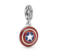 PANDORA Marvel The Avengers Captain Americas Schild Charm-Anhänger 790780C01 Anhänger