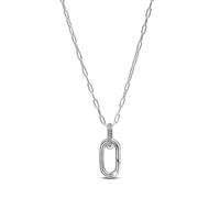 Pandora Me 394086C01-50 - Anhänger-Halskette mit aufklappbarem Glied - Sterling Silber - Zirkonia - 50 cm