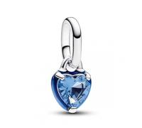Pandora Schmuck 793042C02 Anhänger Silber Blaues Chakra Herz