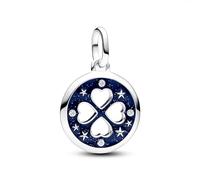 Pandora 793104C01 Mini-Anhänger Glücks-Medaillon Silber