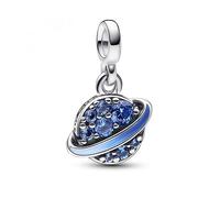 Pandora Halskette 391229C01-45 Double Heart Sterling silver Herz Zirkonia 45