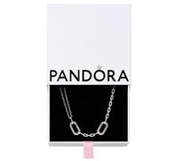 Pandora ME 392303C00-45 Doppel-Link Gliederhalskette - 45 cm - Sterling Silber