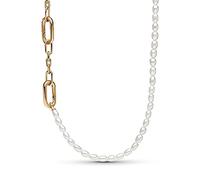 Pandora ME Halsketten & Anhänger 362302C01-45 - 585 Gelbgoldvergoldung + Süßwasser-Zuchtperle 45 cm