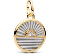 Pandora Charm - Sonnenaufgang Medaillon - 763859C01 gold