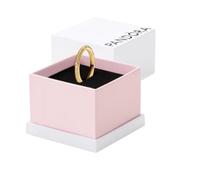 Pandora Ring 163322C01 – 14k vergoldet, einzigartige Metalllegierung, klare Zirkonia