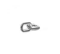Pandora ME Styling Pavé Doppel-Link aus Sterling Silber; nur kompatibel mit Pandora Me Armbändern; Höhe: 8;2mm; 799660C03