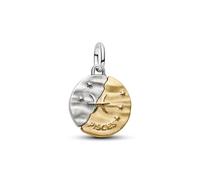 Pandora Bead - Charm, Sterling silver and 14k Gold-plated