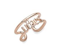 PANDORA ME Vibes Offener Ring aus 14 Karat rosévergoldeter Metalllegierung, Kompatibel ME Armbänder, Gr. 56, 181986C00-56