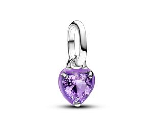Pandora ME Violettes Chakra-Herz Mini-Charm-Anhänge 793042C04