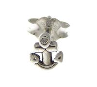 Pandora Mein Anker Einzelner Ohrstecker, silber, 0,43cm, 298536C01