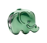 PANDORA Mini Silber-Charm Grüner Elefant 794901C01