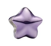 PANDORA Mini Silber-Charm Lilafarbener Stern 794813C01