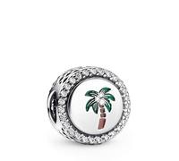 PANDORA Charm Palme Gravur Charm 792016CZ_E045 für Damen, Aus Sterlingsilber