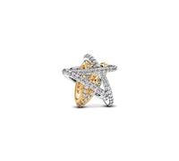 Pandora Momente Charme 763590C01 gekreuzten Stern