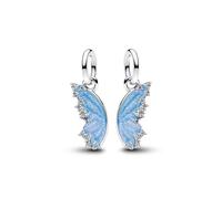 Pandora 794244C01 - Teilbarer Schmetterling Charm - Sterling Silber - Emaille Zirkonia Blau