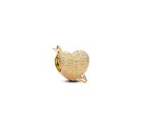 PANDORA Charm Amor Herz Goldfarben 763666C00