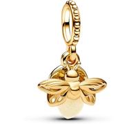 Pandora Glühwürmchen 769352C01 Firefly Gold - leuchtet im Dunklen - Gelbgold verg.