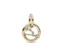 Pandora Schmuck 762707C01 Charm-Anhänger Sternzeichen Stier Goldfarben