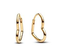 Pandora Ohrringe - Small asymmetric heart - 268307C00 gold