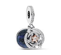 Pandora Schmuck 782975C01 Charm-Anhänger Zweifarbig Sternschnuppe