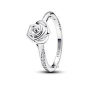 Pandora ESSENCE 163285C01-58 Süßwasserzuchtperle Offener Ring - Gelbgold verg. - Zuchtperle Weiß - Gr. 58