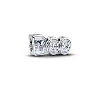 Pandora 794060C01 - BOO Glow-in-the-dark Charm - Sterling Silber - Emaille Zirkonia
