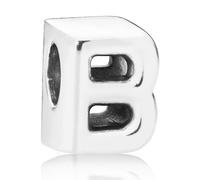 PANDORA Moments Buchstabe B Charm aus Sterling-Silber - 797456