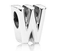 Pandora Charm 797477 – Buchstabe W – 925 Sterling Silber