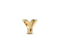 PANDORA Moments Buchstabe Y Mini-Charm, 14 Karat vergoldet - 763971C00