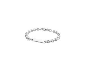 Pandora Moments Damen gravierbares Armband Gliederkette 20cm Silber 599523C00-20