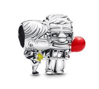 PANDORA Moments Disney Pixar Oben Carl & Ellie Charm aus Sterling Silber, Kompatibel Moments Armbänder, 793649C01