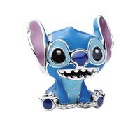 Pandora Moments Disney Stitch Charm - Blau Rosa Silber
