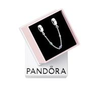 Pandora Schmuck 191198C01 Silberring für Damen Funkelnde Herzen Solitär 58/18.5
