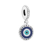 Pandora Silber 792018_E009 - Evil Eye Charm-Anhänger