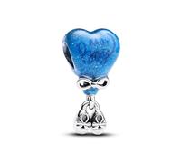 PANDORA Moments Farbwechselndes Gender Reveal Junge Charm in der Farbe Blau aus Sterling Silber, Kompatibel Moments Armbändern, 793239C01