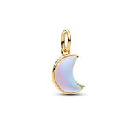 Pandora 764275C01 - Funkelnde Mondsichel Charm - Gelbgold Vergoldung - Glas Zirkonia