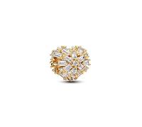 Pandora 764240C01 - Funkelndes Herz Charm - Gelbgold Vergoldung - Zirkonia