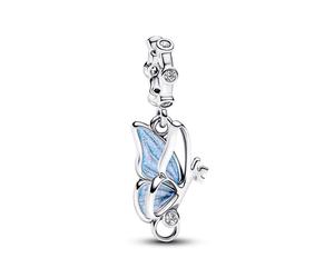 PANDORA Moments Geflügelter-Schlüssel-Dangle-Charm aus Sterling-Silber - 794241C01