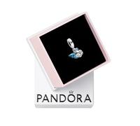 PANDORA Moments Glow-in-the-dark Einsiedlerkrebs Charm-Anhänger aus Sterling Silber mit Zirkonia, Kompatibel Moments Armbändern, 792700C01