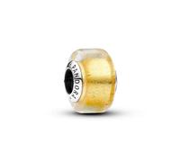 Pandora 793353C00 Goldfarbenes Murano-Glas Mini-Charm - Sterling Silber