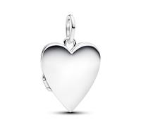 Pandora 394013C01 - Medaillon aufklappbarer Herz Anhänger - Sterling Silber - Emaille