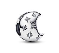 PANDORA Moments Halbmond-Charm-Anhänger aus recyceltem Sterling-Silber - 794254C01