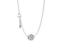 Pandora Moments Klassische Ankerkette + Offen gearbeitetes Unendlichkeits-Charm aus Sterling-Silber im Geschenkset, Gr. 45cm, SET 590515-45+791872