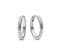 Pandora Schmuck 292728C00 Damen-Creolen Ohrringe für Charms Silber 925