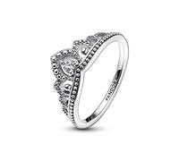 PANDORA Moments Königlicher Perlen Diadem-Ring in der Farbe Silber aus Sterling-Silber in der Größe 60, 192233C01-60