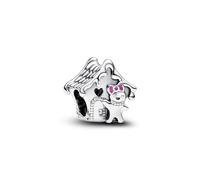 PANDORA Moments Lebkuchenhaus Charm aus Sterling Silber, Kompatibel Moments Armbändern, 792823C01
