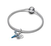 PANDORA Moments Libellen-Doppelanhänger aus Sterling-Silber - 793745C01