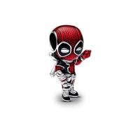 Pandora Marvel 793360C01 Marvel Deadpool Charm - Sterling Silber - Emaille Rot